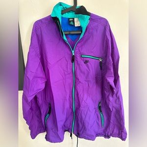 Vintage Purple Nike Windbreaker